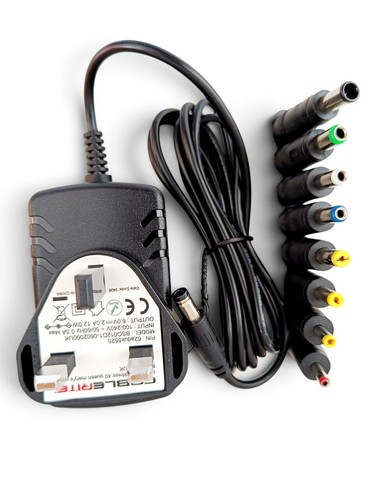 Universal power adapter - 6v,