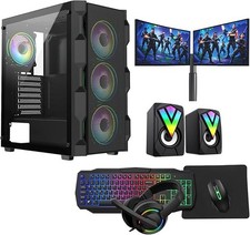 Neo Black Dual Monitor PC