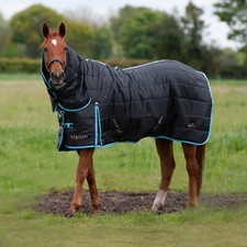Gallop Trojan 300g Heavyweight Indoor Horse Stable Rug Combo Full Neck Combo
