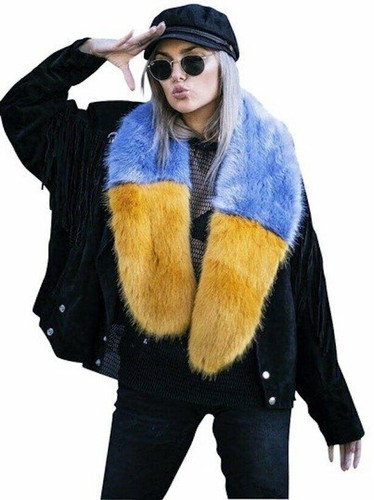 Zara fur stole wrap - fur, scarf