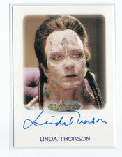 The Women of Star Trek 50th Anniversary Auto Card Linda Thorson as Gul Ocett