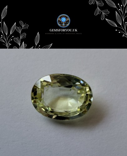 59ct natural yellow sapphire - 1.59ct,