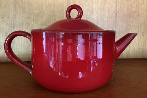 Vintage vulcain terracotta tea - terracotta,