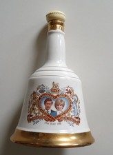 Wade Bells Scotch Whiskey Decanter 75cl Charles Diana Royal Wedding Empty