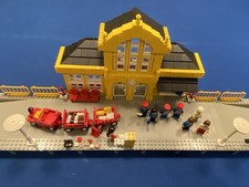LEGO Vintage Classic 9v Metro Station 4554 From 1991 99.9% Complete,