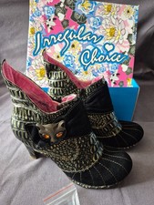 WOMENS IRREGULAR CHOICE  BLACK