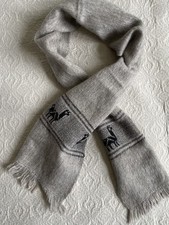 Peruvian - Alpaca - Short Fringed  Neck Scarf  - Unisex - 22 x 136 cm - BNWOT 