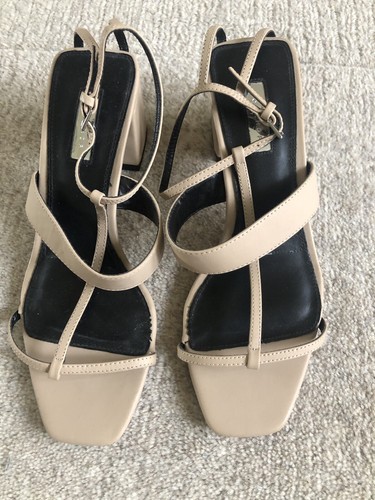 Topshop leather sandals - topshop, size