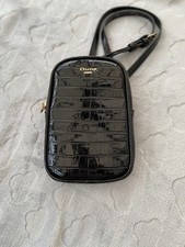 Dune London Patent Black Cross Body Bag. New Without Tags.