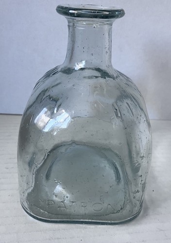 Vintage patron tequilla bottle - tequilla,