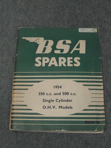 Bsa 350 500 - single, ohv