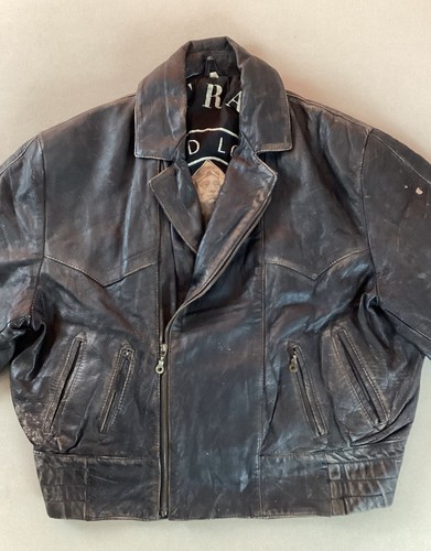 Vintage distressed leather - vintage,
