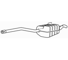 Quality Rear Exhaust Silencer