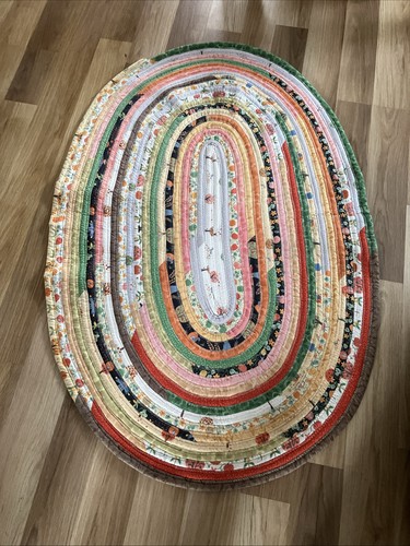 Handmade rug cotton - handmade,