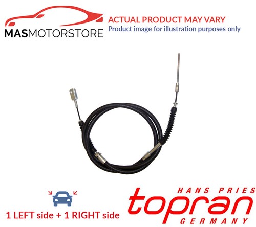 Handbrake cable pair rear - cable,