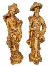 Chinese Figurines Man And Lady