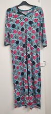 Ladies 100% Kaftan Button Up Kaftan FREE SIZE Loose Fit Breathable Kaftan Nighty