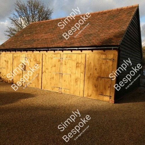 Barn doors solid wooden - doors, ~