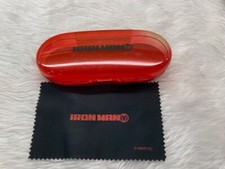 Used - Iron Man small glasses / sunglasses case & cloth - proceeds to charity