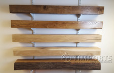  Solid Oak Beam Mantel Piece Fire Place Surrounds 4" x 5" long 4ft