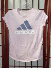Adidas T Shirt Youth L Pink