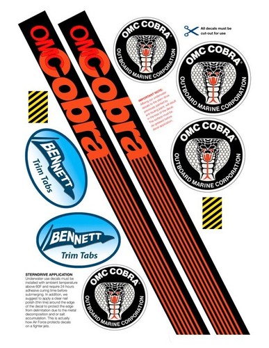 Omc cobra stern - omc, drive