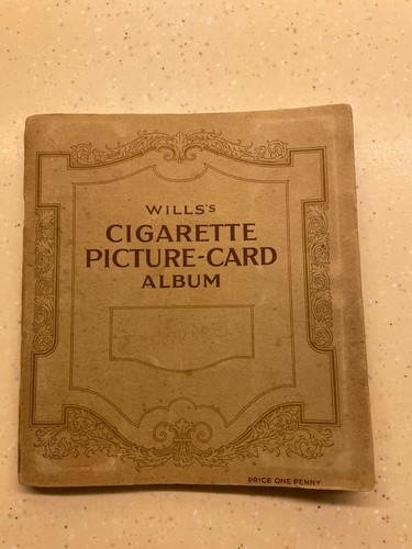 Cigarette card album - cigarette,