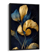 GOLD AND BLUE LEAVES PLANT