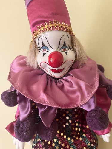 Vintage clown doll - vintage,