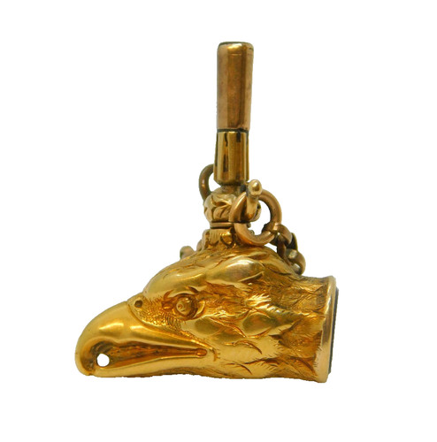 Victorian 18ct gold eagle - gold, eagle's
