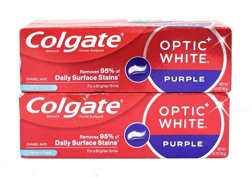 Lot colgate optic white - colgate,