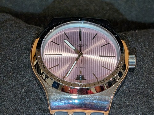Swatch hackett pink dial - x,