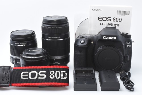 Mint canon eos 80d - camera, &
