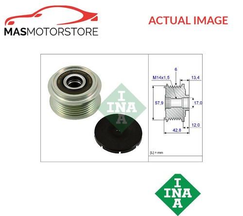 Engine alternator pulley ina - engine,