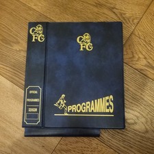 Chelsea FC Official Programme Binders
