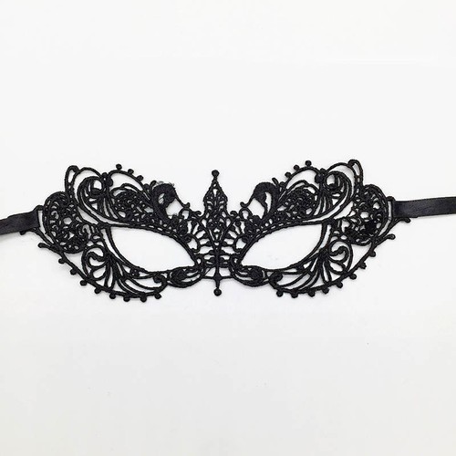 Black lace eye mask sexy - lace,