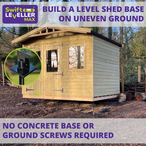 Swift leveller max shed base - leveller,