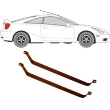 TOYOTA CELICA T23 1999-2005 1.8 VVT-I TANK STRAPS BRACKET / SET OF 2 / PAIR