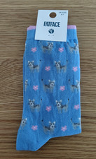 BNWT FAT FACE Ladies Cat Socks