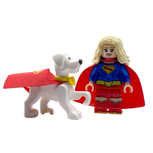 Supergirl minifigure krypto - supergirl,