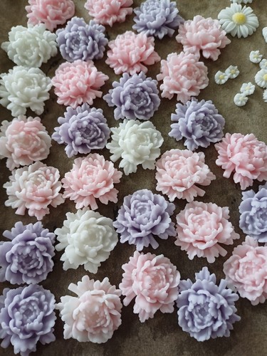 Pretty peonies sze 3cms - 24,