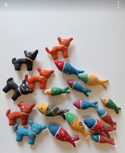 Set stuffed hand made - stuffed,