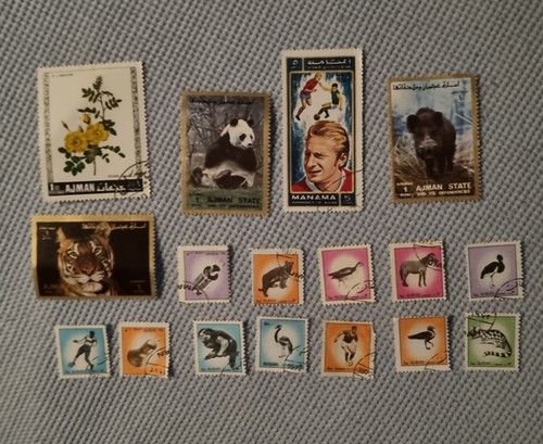 Ajman stamps lot - stamps, g72