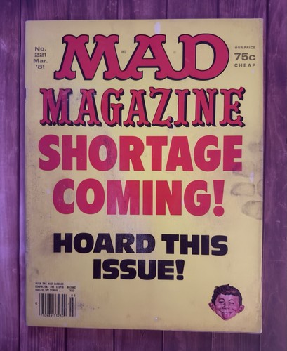 Mad 221 comics march - mad,