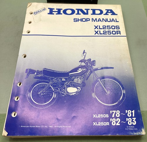 Genuine honda 6142805 xl250s - 6142805,