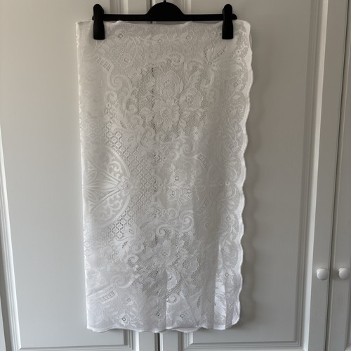 Vintage white lace - white,