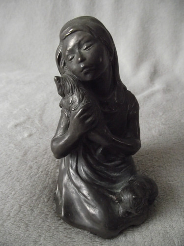 Vintage cold cast bronze - bronze, resin