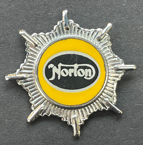 Motorcycle pin badge norton - pin,