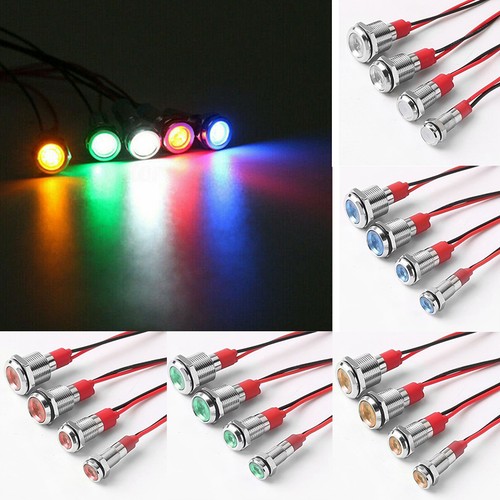 12v 6mm dashboard panel - 5x,