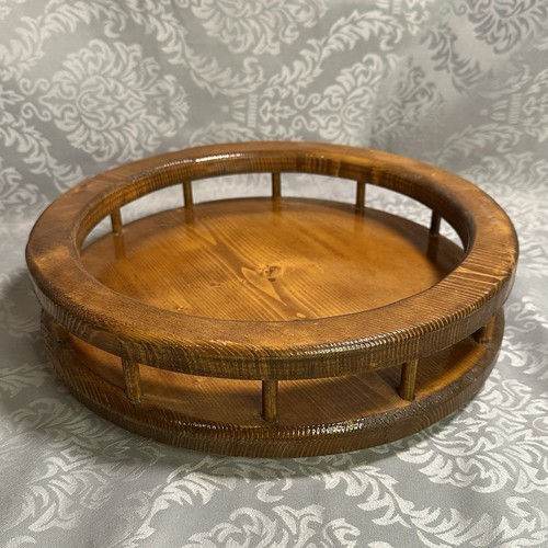 Wooden solid oak round - 12",